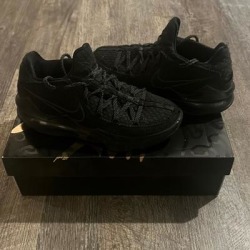 Nike Shoes | Lebron 17 Low Basketball Shoes | Color: Black | Size: 7.5