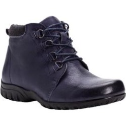 Wide Width Women's Delaney Walking Bootie by Propet in Navy (Size 7 1/2 W) found on Bargain Bro from SwimsuitsForAll.com for USD $73.71