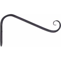 Winston Porter Lincolnia Planter Hook Metal in Black, Size 4.0 H x 0.3 W x 7.0 D in | Wayfair 314D34F1BC3449C1BA03CC224AAAFC8B found on Bargain Bro from Wayfair for USD $19.75