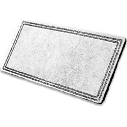 Pioneer Pet Replacement Filters For Plastic Fountains, 4 IN L X 0.25 IN W X 2.5 IN H, Standard, White