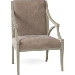 Armchair - Fairfield Chair Granger Armchair Polyester in Pink, Size 40.5 H x 28.0 W x 28.0 D in | Wayfair 5400-01_9953 46_Espresso found on Bargain Bro from Wayfair for USD $835.99