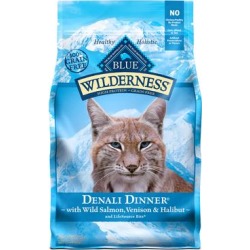 Blue Buffalo Blue Wilderness Regionals Denali Dinner Dry Cat Food, 4 lbs.