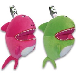 goDog Shark Assorted Dog Toys, Small