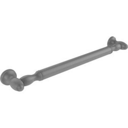 Allied Brass Smooth Grab Bar Metal in Gray, Size 16.0 W x 1.5 D in | Wayfair TD-GRS-16-GYM found on Bargain Bro Philippines from Wayfair for $229.01