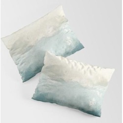 Coast King Size Pillow Sham by Thingdesign - STANDARD SET OF 2 - Cotton