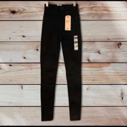 Levi's Jeans | Levis Black Mike High Super Skinny Jeggings-24 | Color: Black | Size: 24 found on Bargain Bro Philippines from poshmark, inc. for $18.00