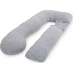 PharMeDoc U-shape Pregnancy Pillow Polyester/Polyfill/Cotton Blend, Size 7.0 H x 31.0 W x 53.0 D in | Wayfair PMD-U-BP-JC