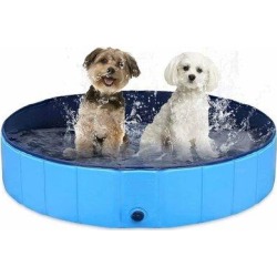 Genkent Pet Swimming Pool in White, Size 47.0 H x 47.0 W x 12.0 D in | Wayfair J-40006-4XX found on Bargain Bro from Wayfair for USD $34.95