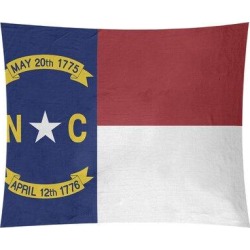 Winston Porter Enrik North Carolina Flag Tapestry Polyester in Brown, Size 54.0 H x 63.5 W in | Wayfair F1D206F20F164496A3EA3944BF20ACCB found on Bargain Bro Philippines from Wayfair for $89.99