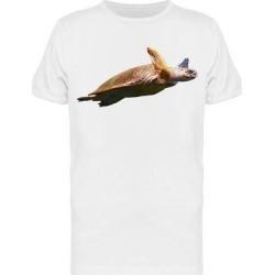 Sea Turtle With Extended Lins Tee Men's -Image by Shutterstock (XL), White