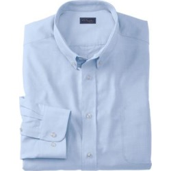 Men's Big & Tall KS Signature Wrinkle-Resistant Oxford Dress Shirt by KS Signature in Sky Blue (Size 17 39/0) found on Bargain Bro from OneStopPlus for USD $44.07