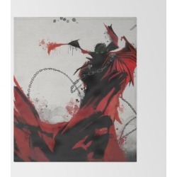Spawn Bed Throw Blanket by Scofield Designs - 51" x 60" Blanket