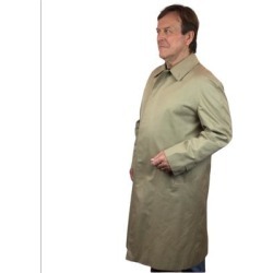 Burberry Jackets & Coats | Euc Vintage Burberry Mens Khaki Tan Trench Coat | Color: Black/Tan | Size: 52 found on MODAPINS