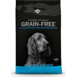 Diamond Naturals Grain-Free Whitefish & Sweet Potato Formula Dry Dog Food, 14 lbs.