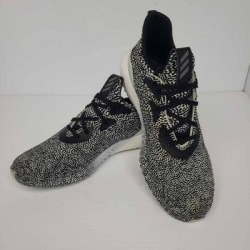 Adidas Shoes | Adidas Mens Alphabounce Motion Capture Running Shoes Adida Black Low Top 10m | Color: Black/White | Size: 10