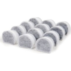 Petsafe Drinkwell Single Cell Ceramic Carbon Replacement Filters for Cats, Pack of 12