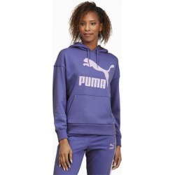 Classics Logo Hoodie - Blue - PUMA Sweats