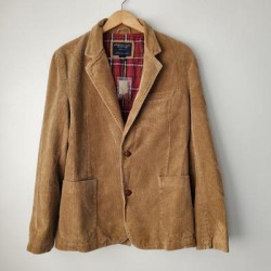 American Eagle Outfitters Jackets & Coats | American Eagle Outfitters Vintage Mens Corduroy Flannel Lined Blazer Jacket | Color: Brown/Tan | Size: S found on Bargain Bro Philippines from poshmark, inc. for $58.00