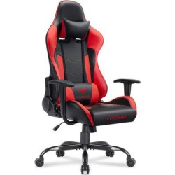 Inbox Zero Gaming Chair Ergonomic Racing Chair High Back w/ Height Adjustable Computer Desk Chair w/ Lumbar Support in Red/Black | Wayfair found on Bargain Bro Philippines from Wayfair for $128.01