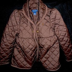 Ralph Lauren Jackets & Coats | Gently Used - Ralph Lauren Casual Jacket | Color: Brown | Size: 6g found on MODAPINS