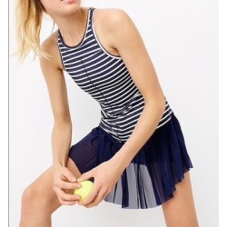 J. Crew Dresses | New Balance For J.Crew Tennis Dress Xs | Color: Blue/White | Size: Xs