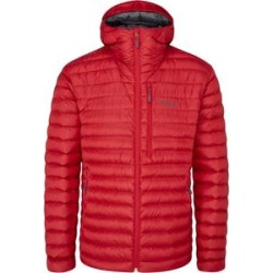 Rab Casual Down Jackets Microlight Alpine Jacket - Men's Ascent Red Large Model: QDB-12-ASR-LRG found on MODAPINS