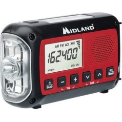 Midland E+Ready ER40 Emergency Crank Weather Alert Radio ER40 found on Bargain Bro from B&H Photo Video for USD $37.99