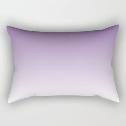 Lavender Ombre Rectangular Pillow by Designs By Sabina - Small (17" x 12")