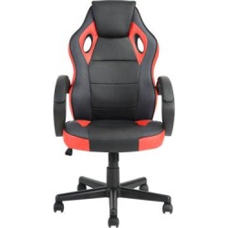 Inbox Zero Gaming Chair PC & Racing Foam Padding in Red/Black, Size 41.73 H x 25.0 W x 24.41 D in | Wayfair 3397787ECCC44109AFE667BA0F0BD0C7 found on Bargain Bro from Wayfair for USD $119.31