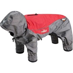Dog Helios Red 'Arctic Blast' Full Bodied Winter Dog Coat with Blackshark Tech, Large