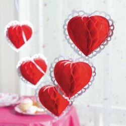 The Holiday Aisle® Babich Valentine's Tissue Heart Dangler Paper in Red | Wayfair F70F1A257A45412799204CF3C22F3AE5 found on Bargain Bro Philippines from Wayfair for $14.53
