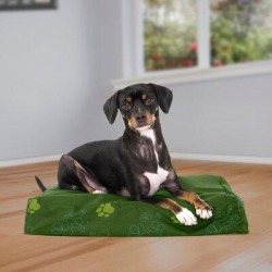 FurHaven Garden Indoor/Outdoor Orthopedic Dog Mat Polyester/Memory Foam in Green, Size 3.0 H x 20.0 W x 15.0 D in | Wayfair 32243474