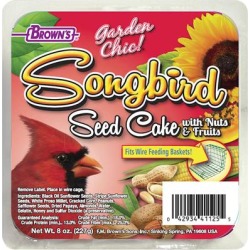 FM Browns Garden Chic! Cardinal-Songbird Seed Cake, 8 oz. found on Bargain Bro from petco.com for USD $2.27