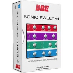 BBE Sound Sonic Sweet v4 Plug-In Bundle (Download) SONIC SWEET-V4 found on Bargain Bro from B&H Photo Video for USD $151.24