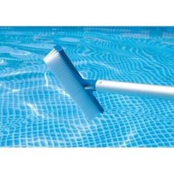 Intex Deluxe Pool Maintenance Kit & Intex 15 Ft Above Ground Swimming PoolCover Plastic in Blue, Size 12.0 H x 180.0 W in | Wayfair 28003E + 28023E found on Bargain Bro from Wayfair for USD $63.73