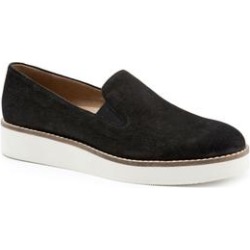 Wide Width Women's Whistle Flat by SoftWalk in Black (Size 9 1/2 W) found on Bargain Bro from SwimsuitsForAll.com for USD $81.28
