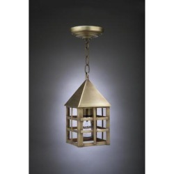Northeast Lantern York 11 Inch Tall 1 Light Outdoor Hanging Lantern - 7112-DB-MED-SMG