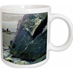 Winston Porter Caya Petroglyphs At Olympic National Park Coffee Mug Ceramic in Black/Brown, Size 4.65 H in | Wayfair found on Bargain Bro Philippines from Wayfair for $19.99