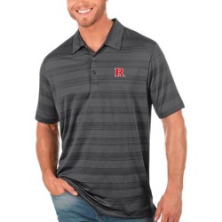 Men's Antigua Charcoal Rutgers Scarlet Knights Compass Polo found on Bargain Bro from Fanatics for USD $37.04