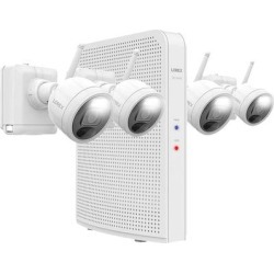 Lorex 2K 8-Channel 32GB NVR System, 4 Outdoor Battery Security Cameras