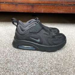 Nike Shoes | Nike Air Max 200 Infanttoddler Shoe | Color: Black | Size: 9b