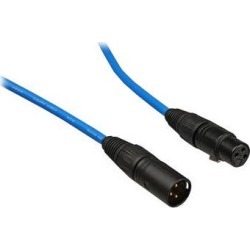 Canare L-4E6S Star Quad XLRM to XLRF Microphone Cable (50', Blue) CAXMXF50BL found on Bargain Bro from B&H Photo Video for USD $37.96