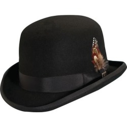 Stacy Adams Men's Felt Derby Black Size L found on Bargain Bro from ShoeMall.com for USD $72.16
