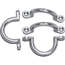 Best Deals Aluminum Ties Loop Metal, Size 2.44 H x 2.56 W x 5.68 D in | Wayfair B07W6KMRGT