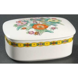 Mikasa Kutani Bird Rectangular Box with Lid