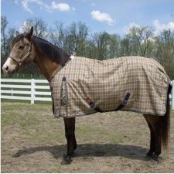 Baker 5/A Extreme Turnout - 80 - Heavy (555g) - Baker Plaid - Smartpak