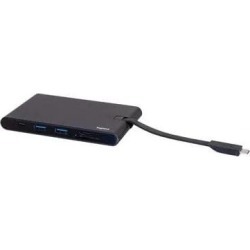 C2G USB C Dock with HDMI, VGA, Ethernet, USB, SD & Power Delivery up to 100W