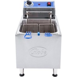 Globe PF16E 16 lb. Electric Countertop Fryer