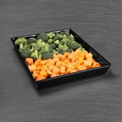 Elite Global Solutions 112 fl.oz. Melamine Rectangular Baker in Black, Size 2.13 H x 11.88 W in | Wayfair M1215-B