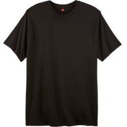 Men's Big & Tall X-Temp Cotton Crewneck Tee 3-pack by Hanes in Black (Size L) found on Bargain Bro Philippines from fullbeauty for $41.99